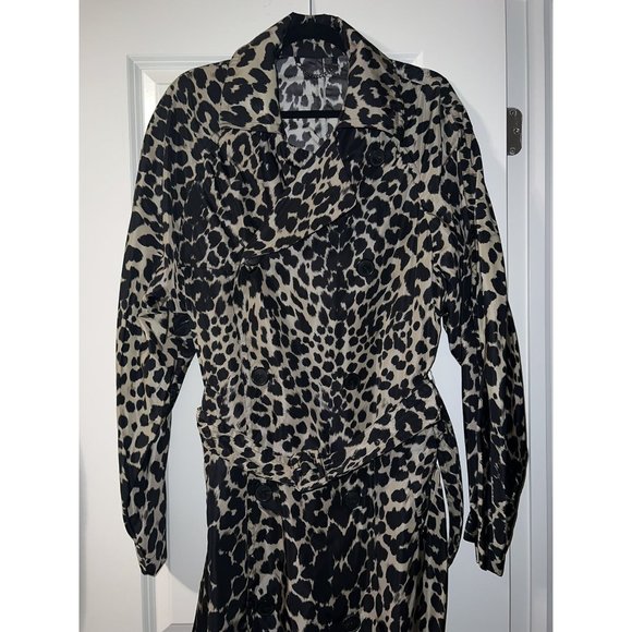 Dries Van Noten Double-Breasted Leopard Coat - Picture 5 of 11